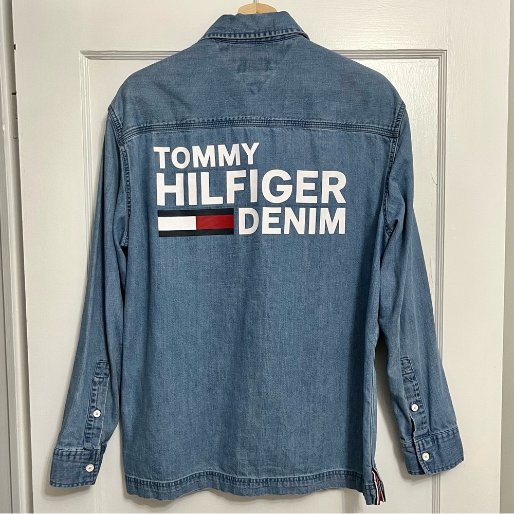 Tommy Hilfiger Denim Shacket - Picture 1 of 7